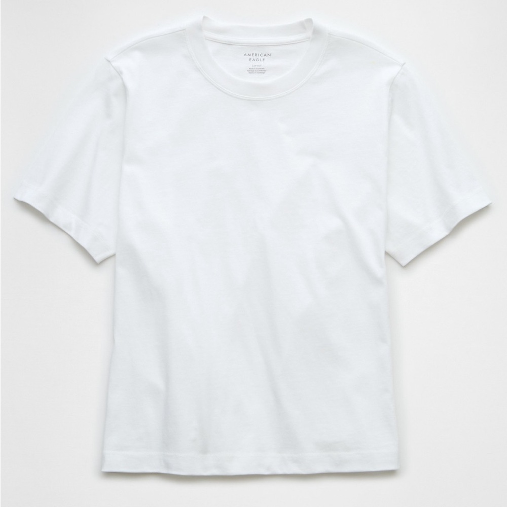 NWOT Bundle of Three (3) AE Luxe Relaxed Fit Tees, XL - Picture 6 of 11